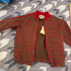 Gucci Baby Geometric Double G Jacket